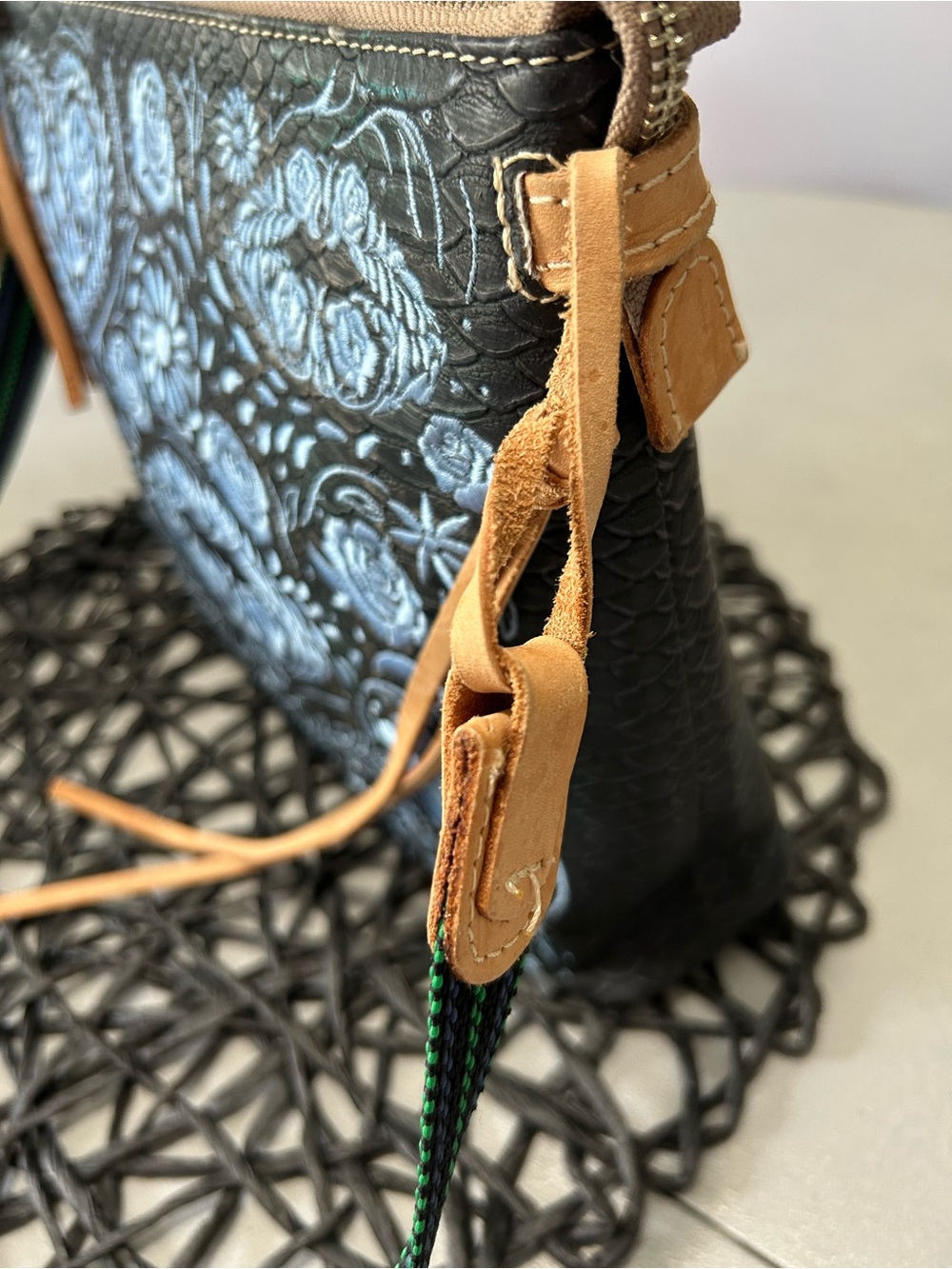 Consuela Besos Floral Embroidered Crossbody - Picture 4 of 8
